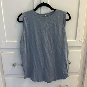 Lululemon gray/blue tank top